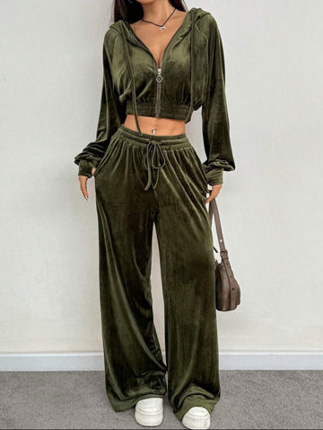Velvet Ladies Two piece Set