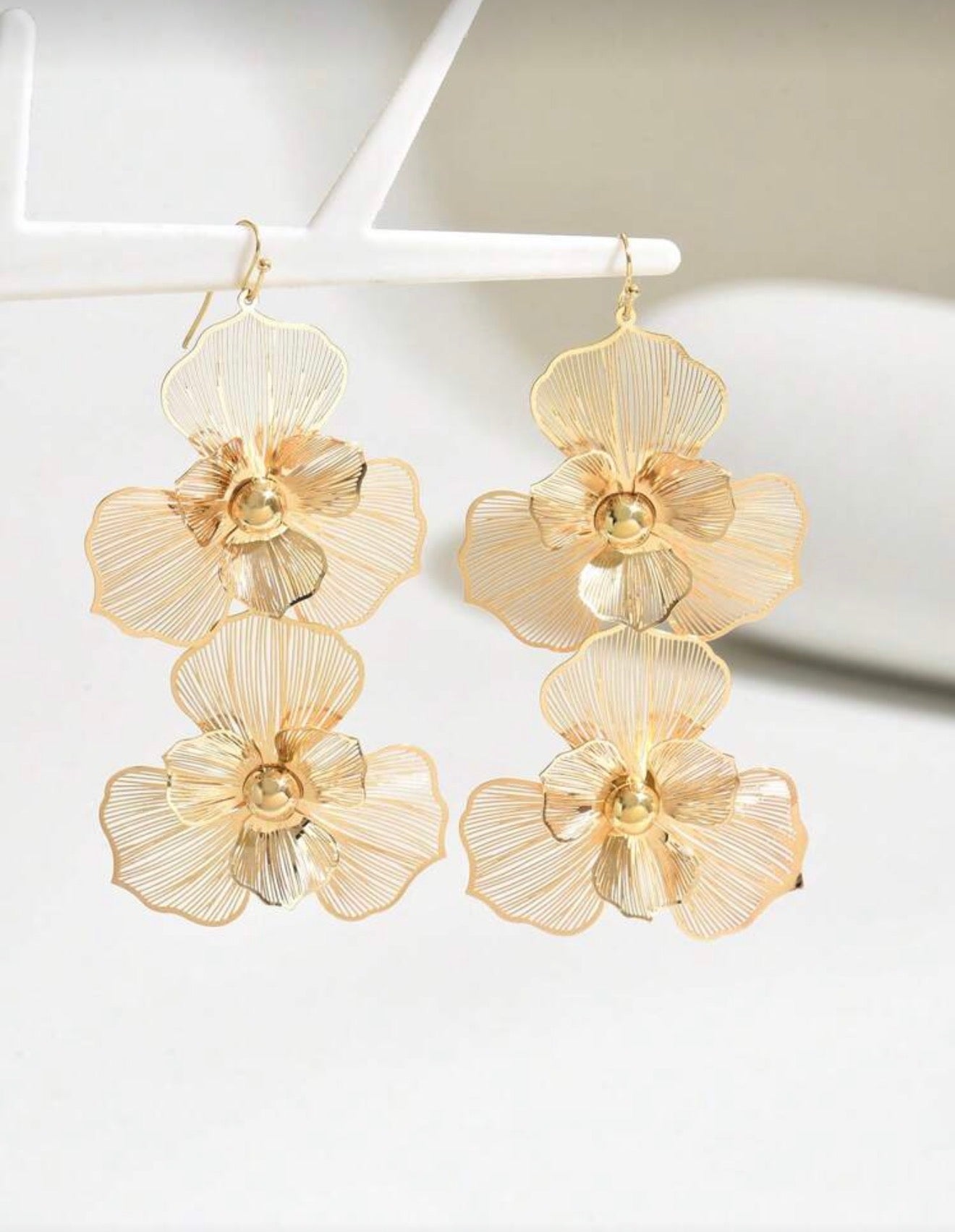 Floral Statement Earrings
