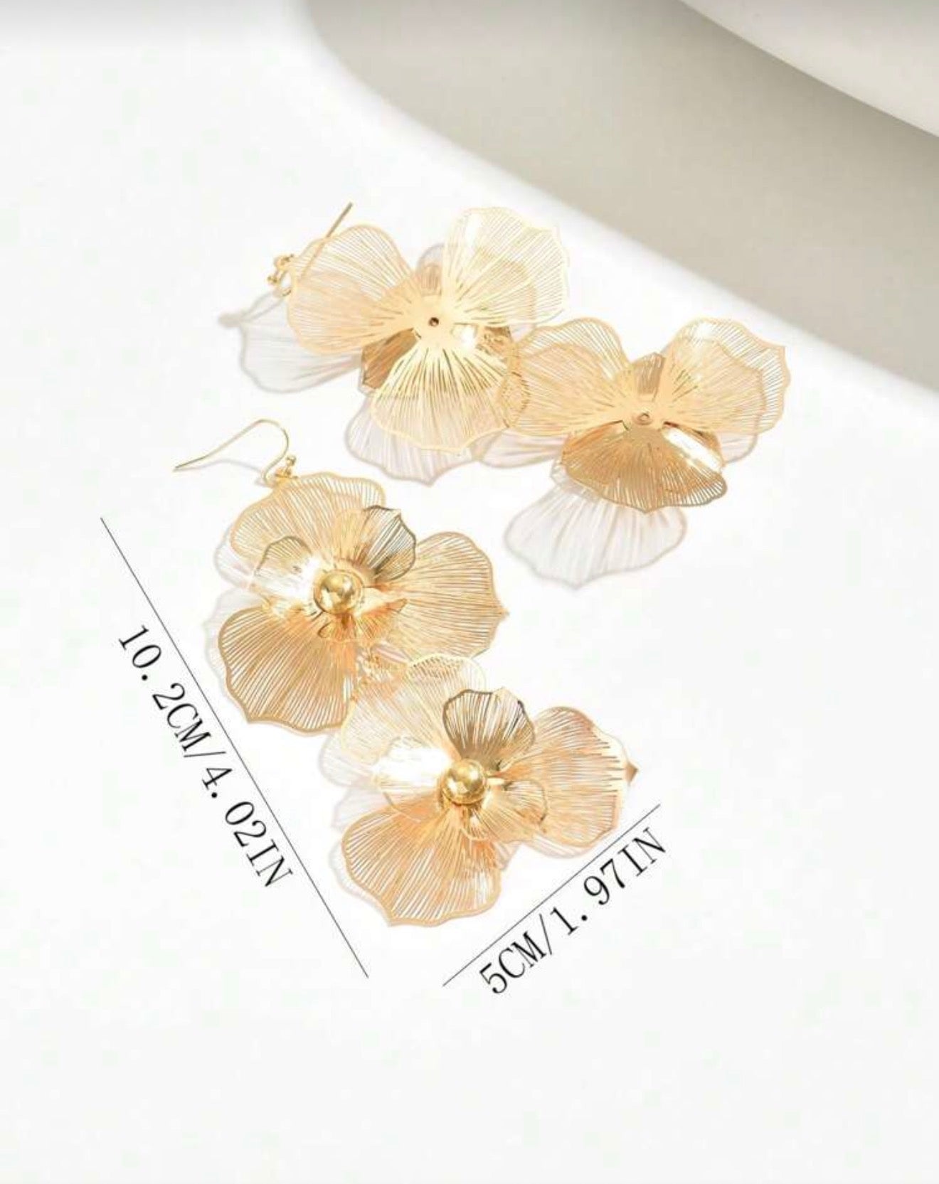 Floral Statement Earrings