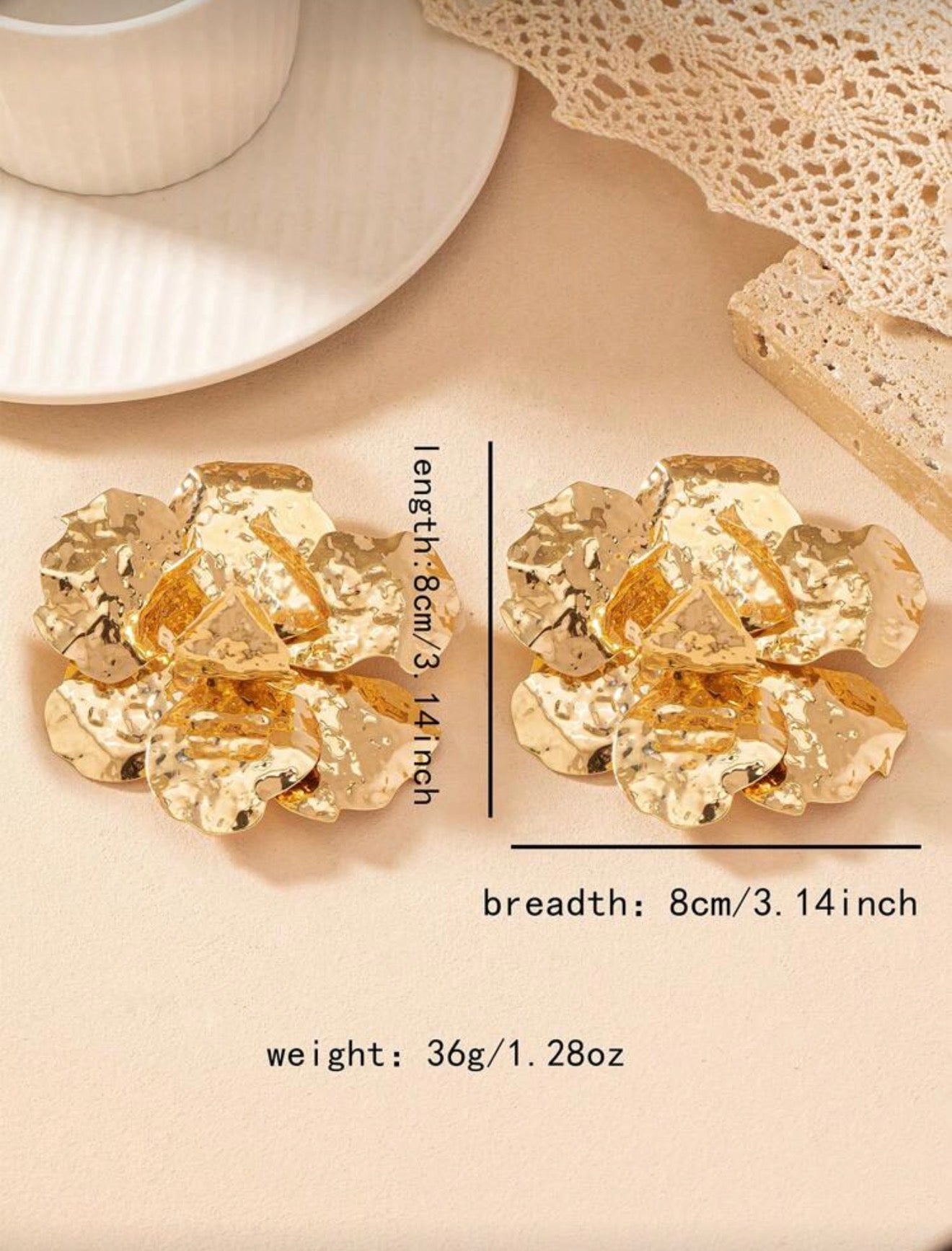 Stud Statement Earrings