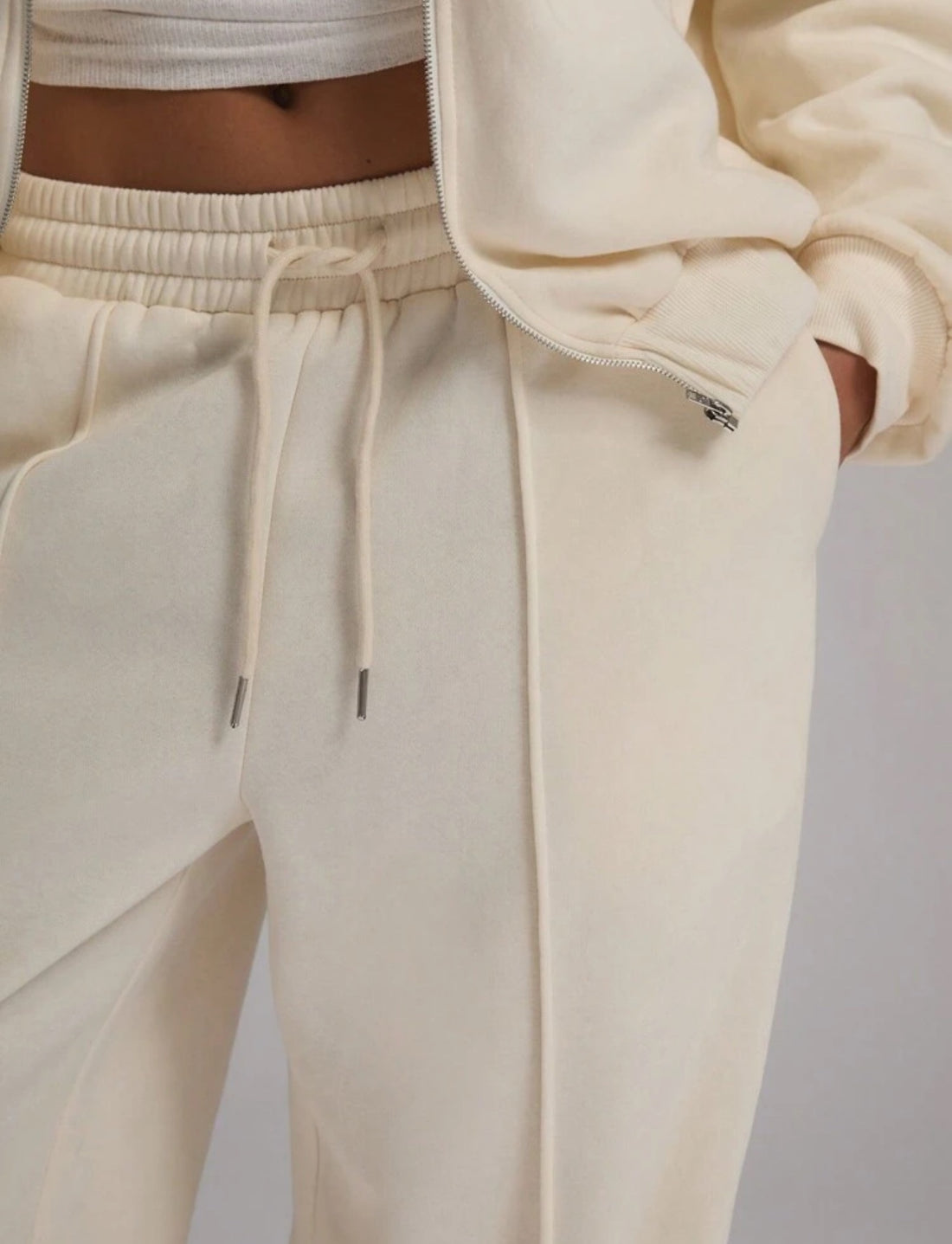 Ladies Wide Leg Sweatpants