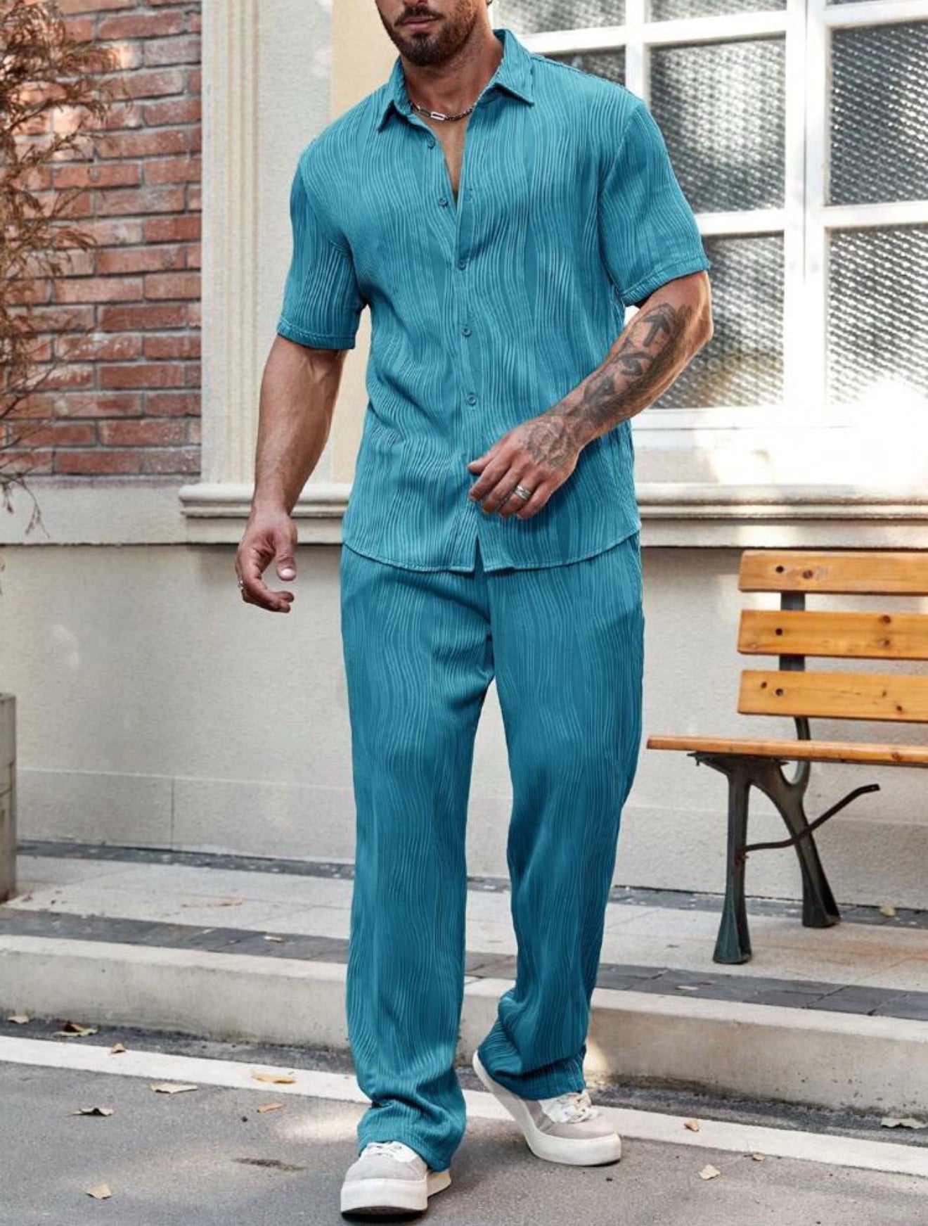 Blues (Men’s Two Piece Set)