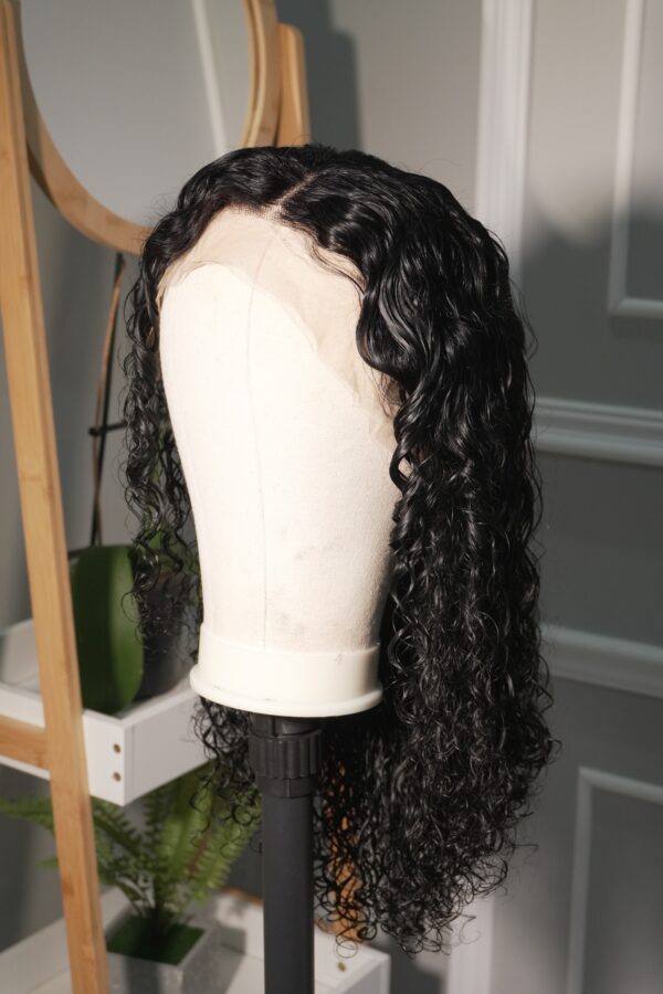 Lush & Luxe 2.0 || Burmese Curl {13x4 Frontal} Transparent lace|| 18inch & 12inch - Image 2
