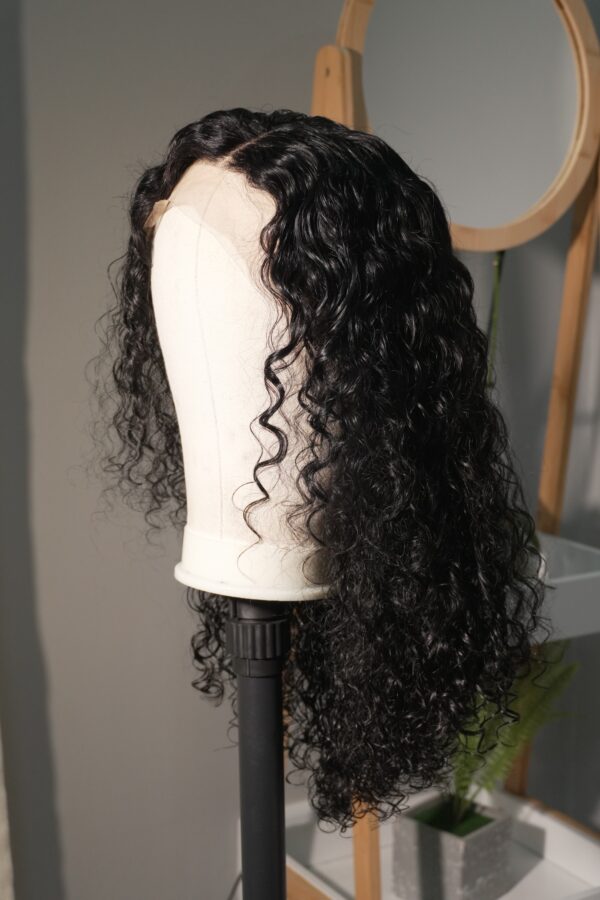 Lush & Luxe 2.0 || Burmese Curl {13x4 Frontal} Transparent lace|| 18inch & 12inch - Image 3