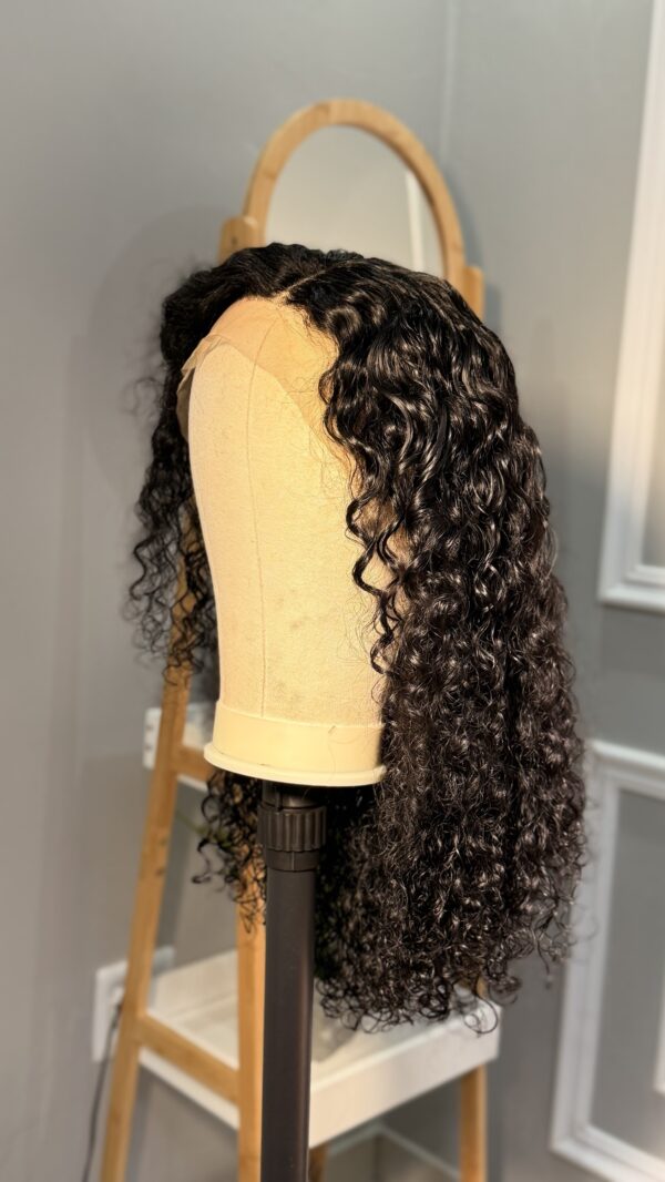 Lush & Luxe 2.0 || Burmese Curl {13x4 Frontal} Transparent lace|| 18inch & 12inch - Image 4
