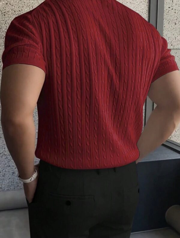 Short Sleeve Knit Top - Image 2
