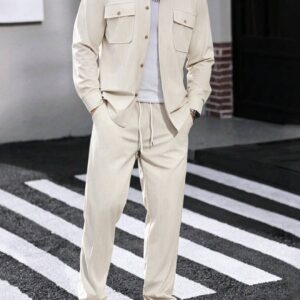 Corduroy Two Piece Set