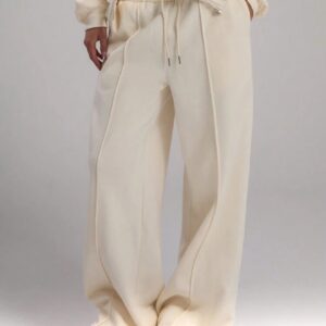 Ladies Wide Leg Sweatpants