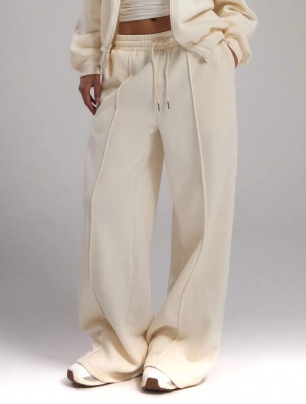 Ladies Wide Leg Sweatpants