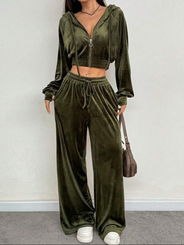 Velvet Ladies Two piece Set
